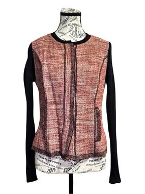Iris Structured Zip-Front Jacket | Women's Size 4